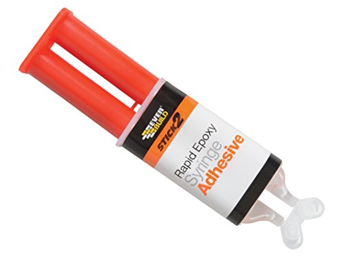 Image of Everbuild Stick 2 Rapid Setting Epoxy Adhesive Syringe – Fast Curing – 24 ml