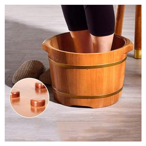 Balde de madera para pies spa de madera multicolor miniatura 5