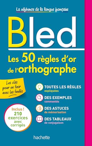 Portada de Les 50 règles d'or de l'orthographe