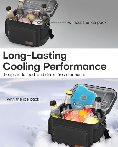 HOTOR Reusable Ice Packs for Cooler & Lunch Boxes – Slim, BPA-Free, Leakproof Gel Packs for Lunch Bag, Cooler Backpack & Travel Food Storage (4 Packs) - Image 4