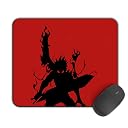 Kirmada Printed Design Mouse Pad Black Demon Asta (200MM X 240 X 3MM) Enhance Gaming and Work Performance Comfortable and Precise Non-Slip Water Proof Black Clover Mouse Pad. gallery image