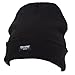 Mens Thinsulate Knitted Thermal Winter/Ski Hat (3M 40g) (One Size) (Black)