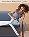BedStory 3 Inch Memory Foam Mattress Topper King, Gel & Copper Infused Bed Toppers, Soft Foam Mattress Pad with Breathable Removable Cover