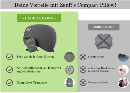 Campingkissen Zenft Reisekissen für Outdoor- und Reisebedarf