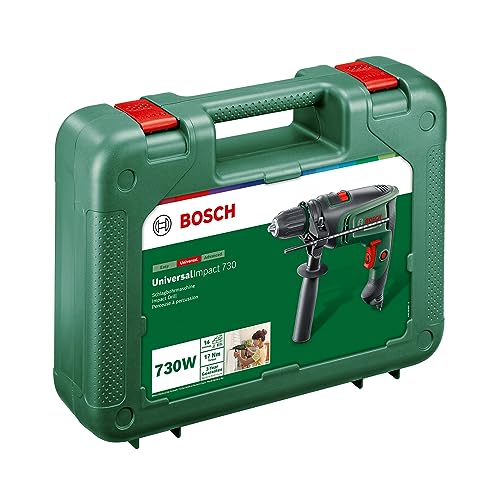 Bosch Electric Hammer Drill UniversalImpact 730 (Precision Drilling in Masonry, Wood and Steel; 730 Watt Motor; in Carrying Case) 6 Bosch Electric Hammer Drill UniversalImpact 730 (Precision Drilling in Masonry, Wood and Steel; 730 Watt Motor; in Carrying Case) - Image 6
