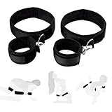 Bed Restraints for Couples Bed Straps for Adult Play Mattress Sex Resistant Tie Hand Leg Cuffs Ankle Wrist Restraints Ropes & lanyards Sex Handcuff Bracelets for Women Fuzzy Bed Chains Sweater