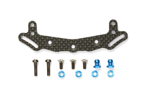 Pont amortisseur arrière carbone TAMIYA TT-04 pour châssis RC haut de gamme
