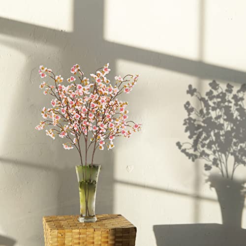 Uieke Silk Cherry Blossom Branches, 40.5In Artificial Cherry Blossom Flowers Long Stems Fake Flowers Vase Arrangements For Wedding Home Japanese Decor thumb #8