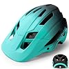 Fahrradhelm für Erwachsene Damen Herren, CE Zertifiziert MTB Helm Montainbike Helm Fahrrad mit Sonnenblende für Frauen Männer 56-61 cm (22-24 inch)