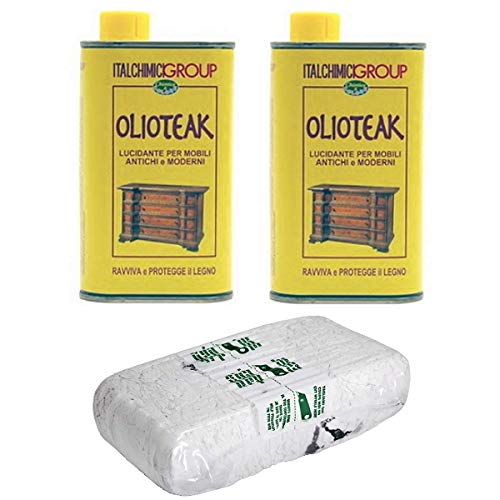 Kit Pulizia Manutenzione Mobili -Olio TEAK