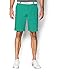 Under Armour Men's Match Play Shorts, Green Malachite/Electric Blue, 36