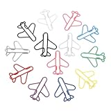 Thème avion attrayant : ces pinces décoratives en forme d’avion ajoutent une touche de fantaisie à vos documents et fournitures de bureau, rendant le travail et les études plus agréables