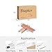 MultiBey Rose Gold Staples Stapler Refill Standard Size #12, 4 Boxes per Pack (Rose Gold)