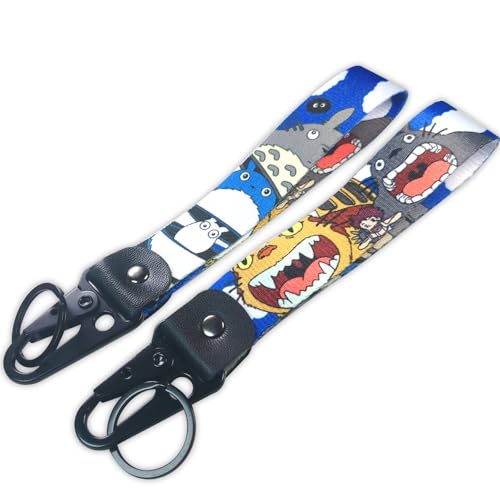 Image of 1Pack Anime Keychian,Japanese Culture Motorcycle & Auto Key Tags Jet Tag for Car Scooter Keys (AK-3-2-I)