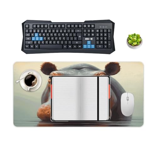 Protectora de escritorio Hippo grande antideslizante y resistente al agua miniatura 4