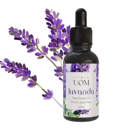 Óleo Essencial de Lavanda Pronta P/Pele Relaxante 30ml