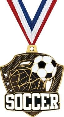Crown Awards 2.25" Shieldz Soccer Medals Prime