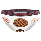 Chocolate Chip Cookies-01 Culottes douces et extensibles pour femme S-XXL, Multicolore, XL