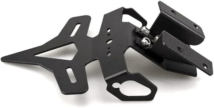 Xerial Motorcycle License Plate Bracket Compatible with Street YZF-R7 YZFR7 2022 License Plate Holder Fender Eliminator Tail Tidy, Black