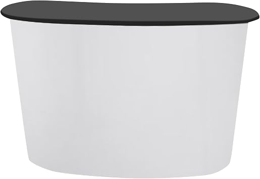 Portable Foldable Tradeshow Podium Table Display Exhibition Counter Stand Booth Fair with Wall Bags 52" X 15.7" X 38.4" for Holding Special Events, Promotional Literature, Product demonstrations