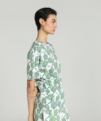 Image of Puma Women's Cotton Relaxed Fit T-Shirt