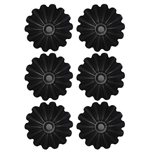 Doitool 6Pcs Stainless Steel Egg Tart Molds Mini Tart Pie Pans Small Tart Pie Pan Portuguese Tart Baking Mold Mini Tart Pie Tins For Baking Supplies, #TOP1
