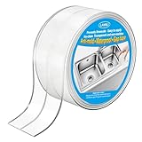 Clear Caulk Tape, Caulking Tape, LAVILI Toilet Sealer Around Toilet Base Waterproof Self Adhesive Sealant...