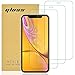 gueche [3-Pack] Compatible with Apple iPhone XR and iPhone 11 Screen Protector, Tempered Glass Film 99.99% HD Clarity Screen Protector, 6.1-inch Case Friendly, [Easy Installation], Scratchproof