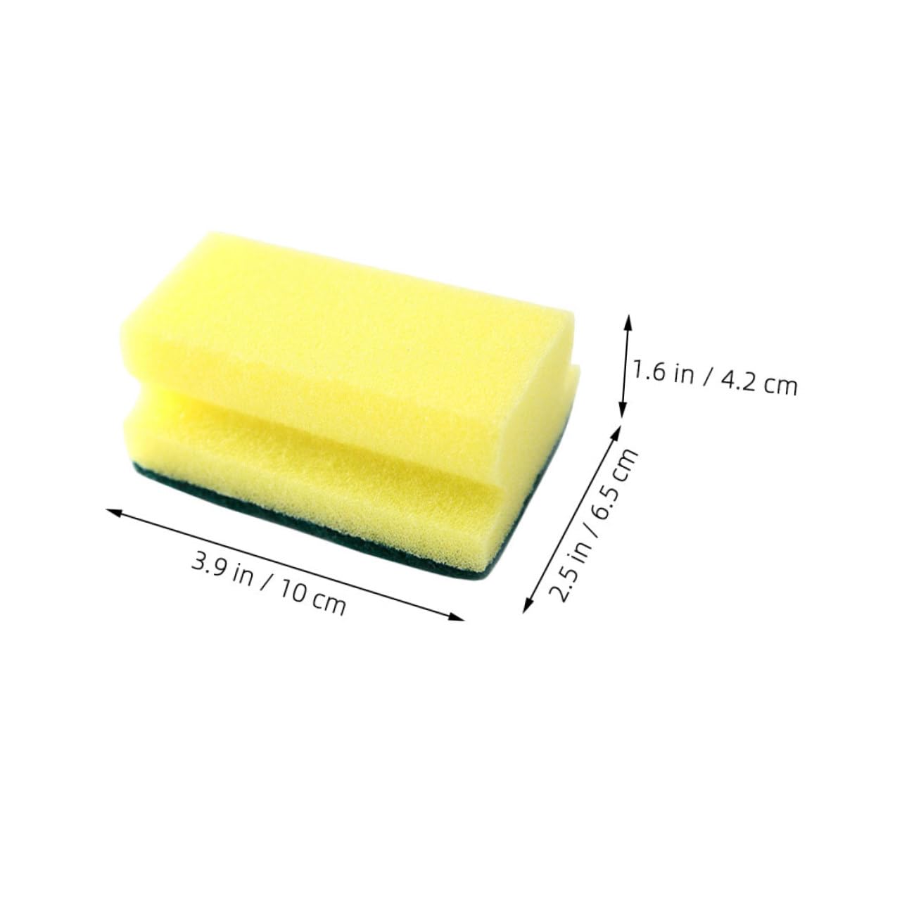 Veemoon Scrub Sponge Pad Set Pcs Dish Sponges for Cleaning Scratch Resistant Reusable