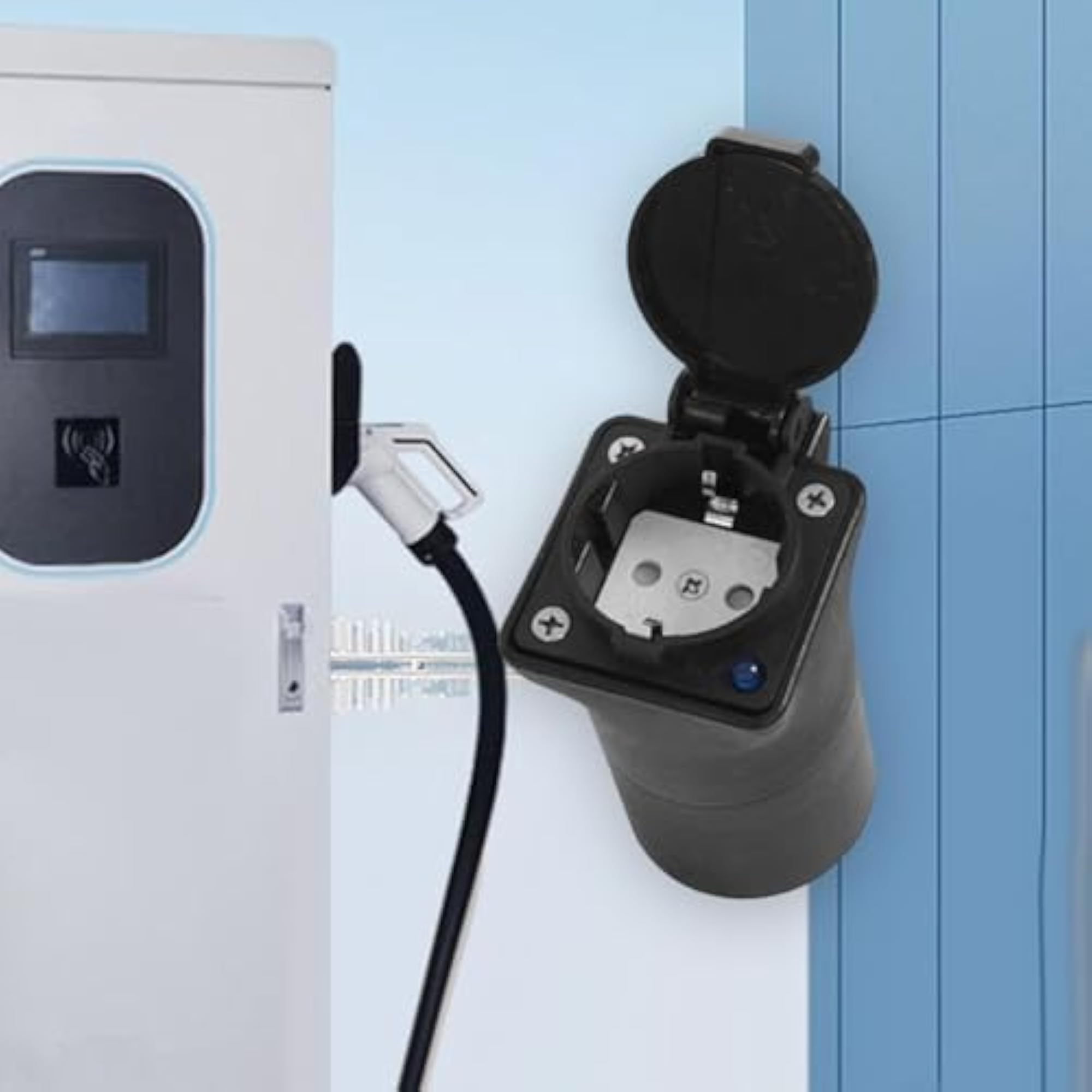 Universal 7 Hole European Travel Plug Adapter