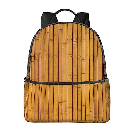 Sac à dos de voyage avec imprimé bambou pour vos sessions de sports de plein air et le bureau