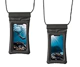 [Funda agua movil celular 100% subacuático] Colgar movil cuello funda Bolsa de aire gruesa Protección de 360 ​​, impermeable y a prueba de caídas, puede nadar, puede evitar que el teléfono celular caiga accidentalmente al agua mientras juega. agua