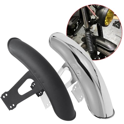 Garde-boue CG125 moto anti projection boue métal - 5