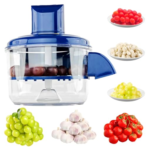 Electric Garlic Peeler Machine, Automatic Grape and Cherry Tomato Skin Remover, USB Rechargeable, Easy to Clean & Store (1)