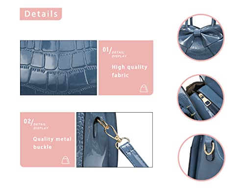 Image of JHVYF Women Tote bag Satchel Purses and Handbags for Women Shoulder Bags Bow Purse