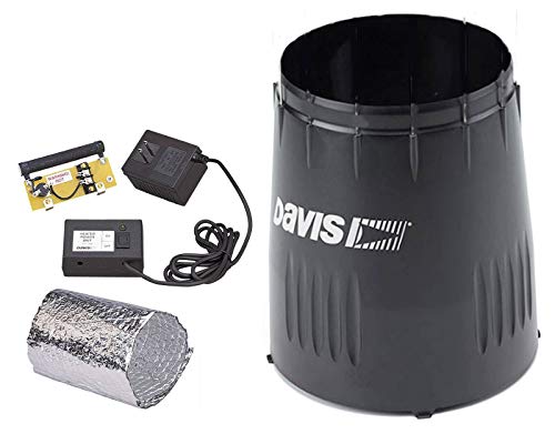 Davis Vantage Pro 2 7345 + 7720 - Depósito colector de lluvia con calefacción para pluviómetro
