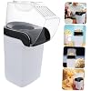 Small Popcorn Machine for Home Use Electric Hot Maker Heat Resistant Compact Popcorn Popper Crispy Corn Kernel Popping Family Gathering Snack Appliance