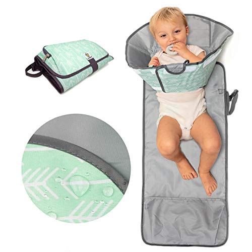 SnoofyBee-Excursion-Edition-Clean-Hands-Changing-Pad-Diaper-Clutch-Changing-Station