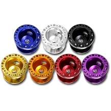 W-POWER, 6-Bolt Aluminum Steering Wheel Hub Adapter Compatible with Acura TL RSX Hub Adapter Purple