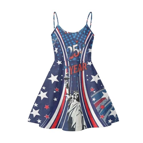 Image of Coloranimal Women's Summer Sleeveless Casual Swing Dresses with Loose Fit Beach Sundress