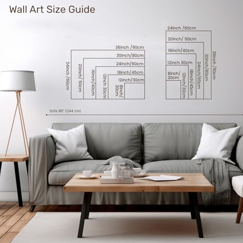 Toile murale minimaliste pour chambre à coucher déco portrait féminin
