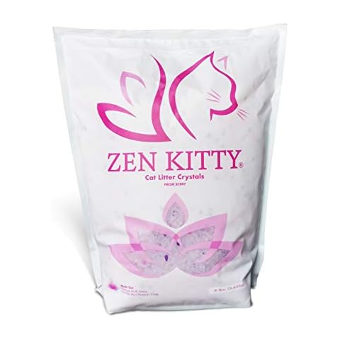 ZenKitty Crystal Cat Litter Fresh Scent Cover