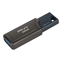 PNY Unità flash 256GB PRO Elite V2 USB 3.2 Gen 2, velocità di lettura fino a 600MB/s