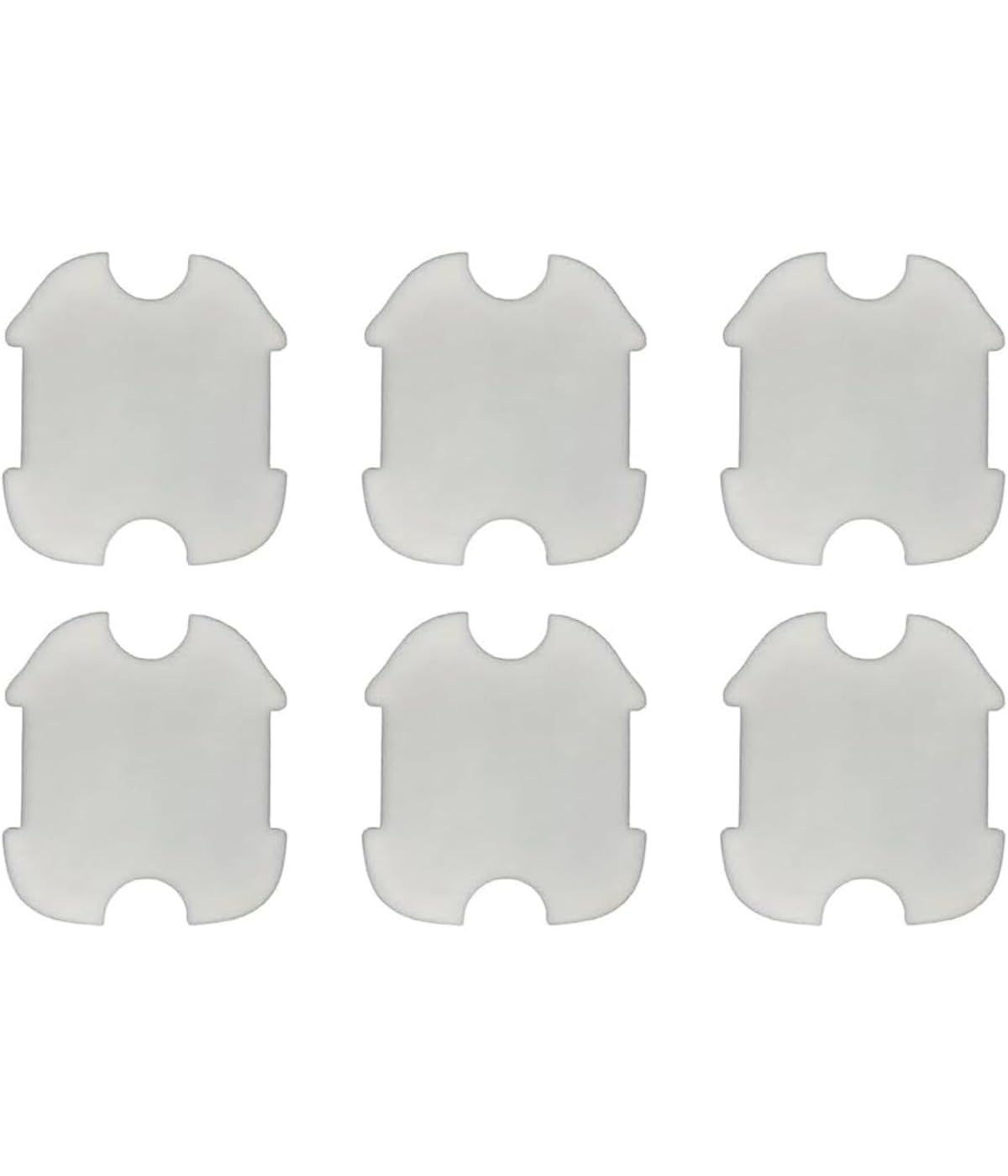 Filterschwamm-Set, effiziente Schmutzfiltration, einfache Wartung im Garten oder Schwimmbad, für A1 Pool-Roboter, Weiß (30pcs)