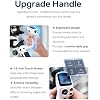 FeiyuTech Official SCORP Mini 2 Camera & Smartphone Gimbal Stabilizer,3-Axis Handheld Gimbal with AI Tracking, Gesture Control,Touchscreen,Quick Release,for Vlogging,YouTube & TikTok Creators, White