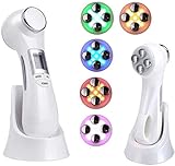 Anwendung: Erstens die Vibrationsfunktion und die Ultraschallfunktion mit sauberem und klarem Öl für 10 Minuten, kann die Ölrückstände in der Poren reinigen, kann von der tiefen sauberen Haut antworten und dann RF und EMS, LED-Licht mit feuchtigkeitsspendender Maske, stärken Sie die Aufnahme von Schönheitsessenzen und hellere Haut.