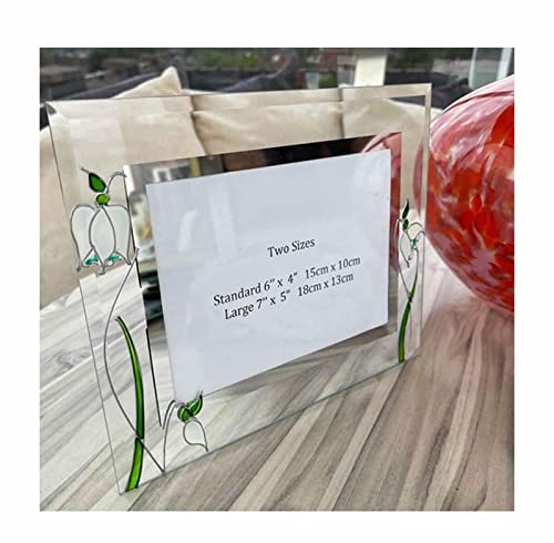 Dreamair Clear Snowdrop Photo Frame Landscape Standard 6” X 4”