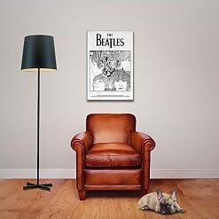 The Beatles Revolver Album Cover – Poster musical classique – Dimensions : 61 x 91,5 cm - Les Beatles, Paul McCartney, John Lennon, RIngo Starr, George Harrison The Beatles Revolver Album Cover – Poster musical classique – Dimensions : 61 x 91,5 cm – Image 3