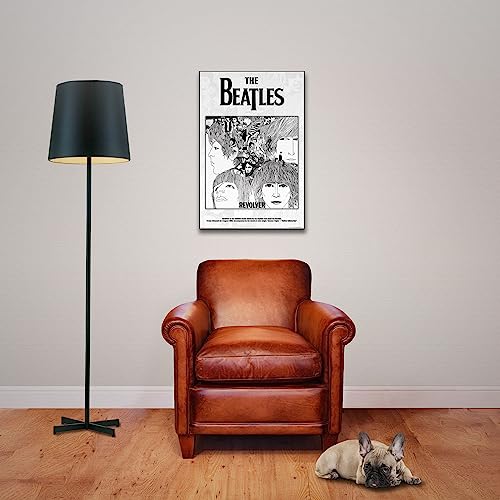 The Beatles Revolver Album Cover – Poster musical classique – Dimensions : 61 x 91,5 cm - Les Beatles, Paul McCartney, John Lennon, RIngo Starr, George Harrison The Beatles Revolver Album Cover – Poster musical classique – Dimensions : 61 x 91,5 cm – Image 4