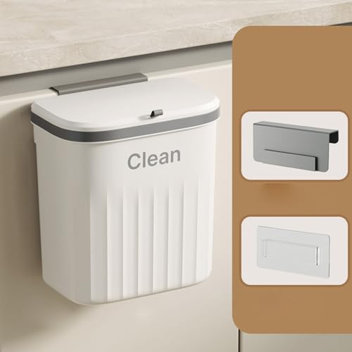 Caneca de basura de cozinha montada en pared 8.5L miniatura 7
